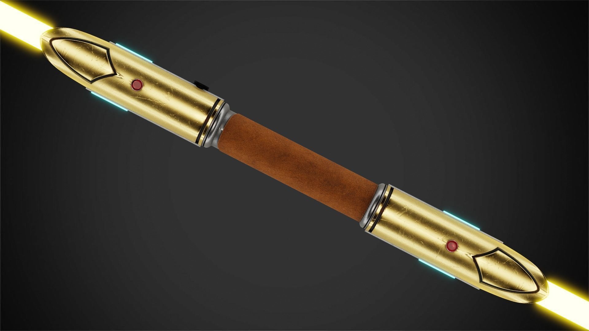 Star Wars Jedi Temple Guard Lightsaber for Cosplay 3D print model_2