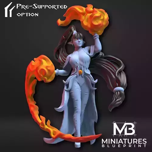 Shalee Elf Fire Mage