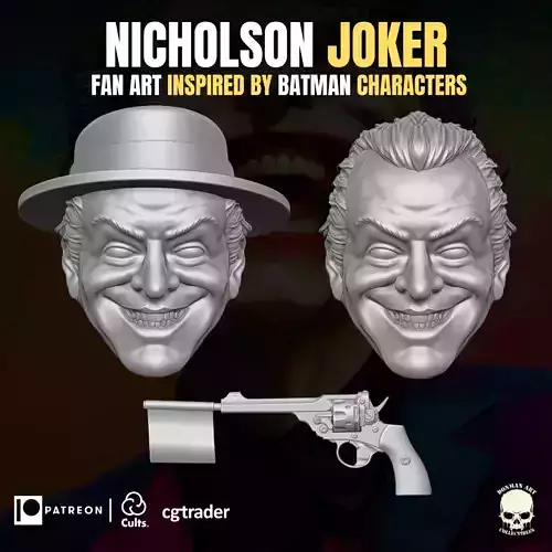 Nicholson Joker Kit 3D printable Files For Action Figures