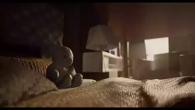 Old Faded Teddy 3D Scanned 3D model