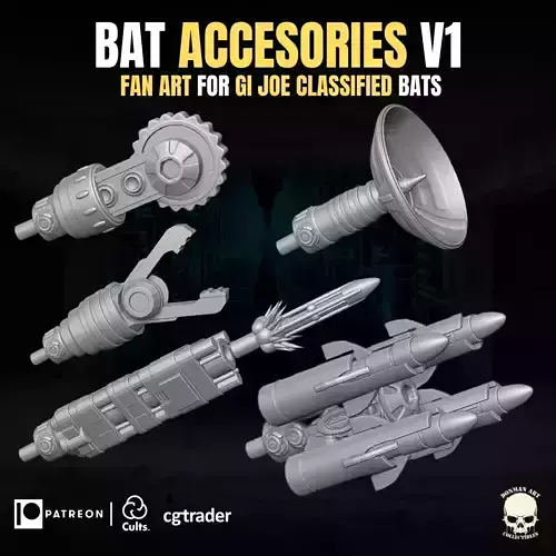 Bat Arm GI Joe Accesories