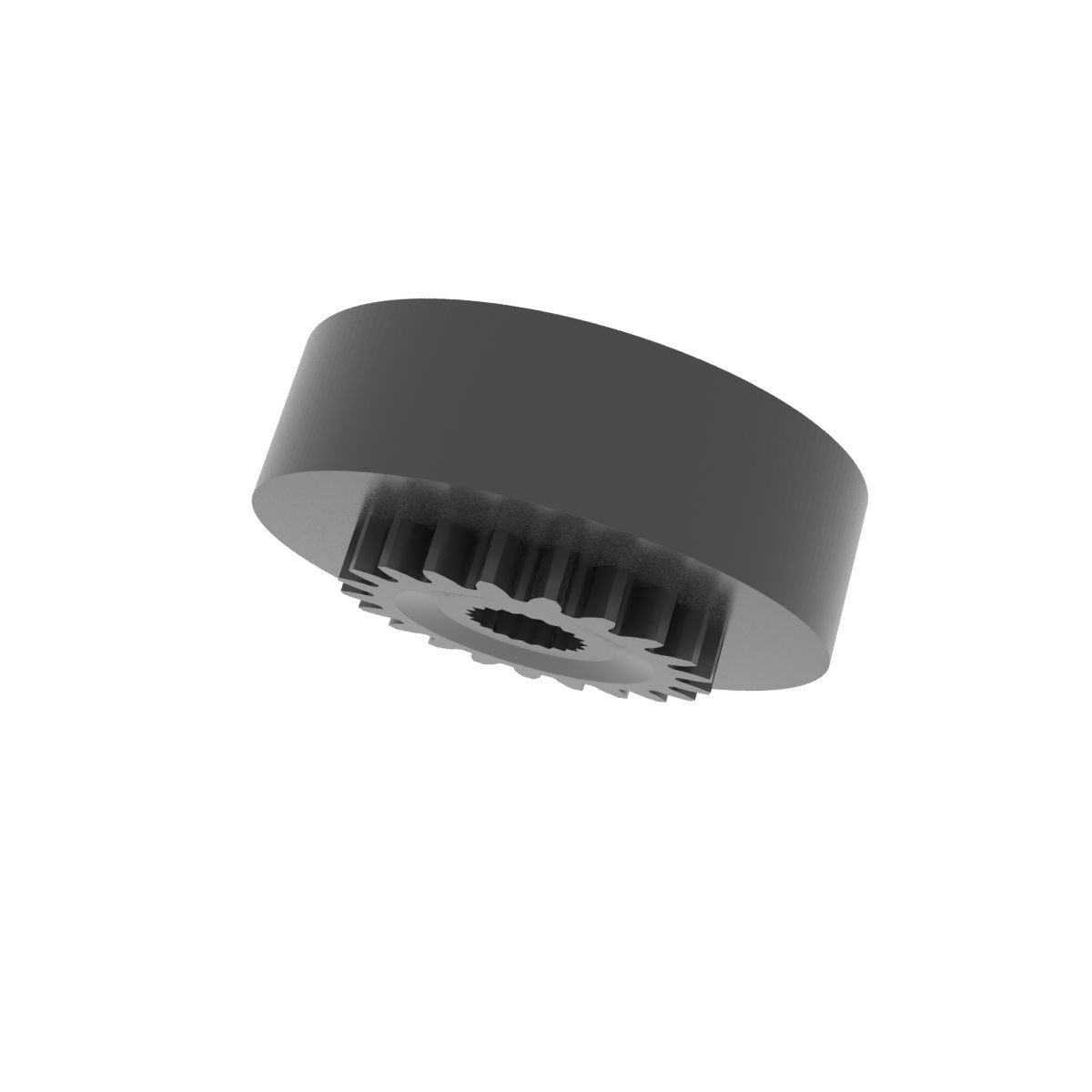 Toothed crown for Stihl device Mse 140C 160C 180C 1208-640-7550 3D print model_10