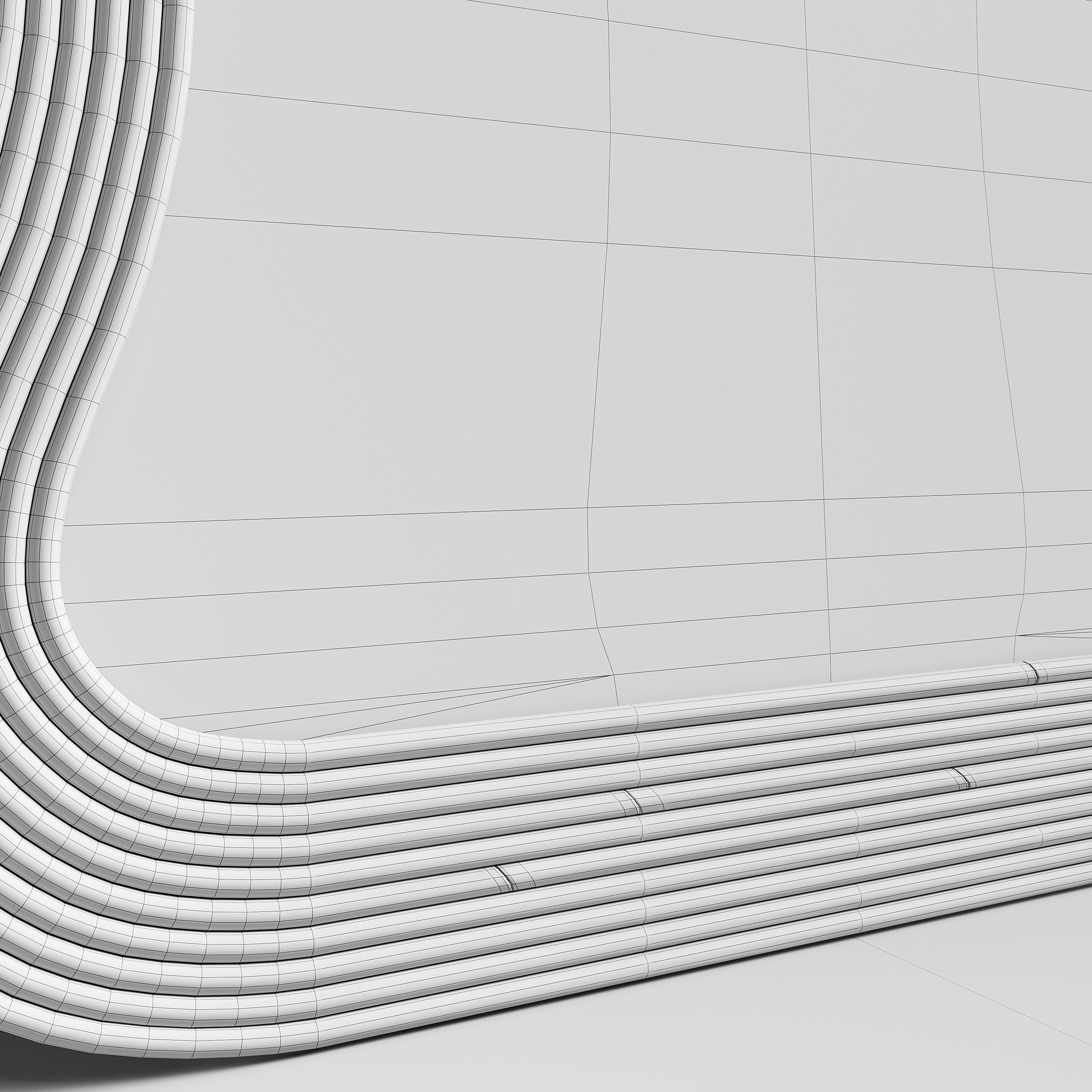 Wave Mirror by Byron Bay 3D model_3