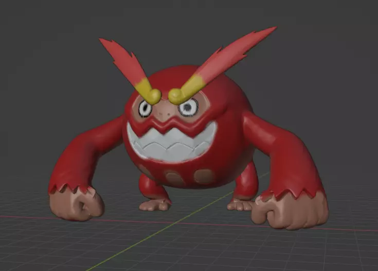 Darmanitan 3D print model_0