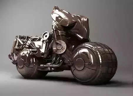 Arcee metal motorcycle