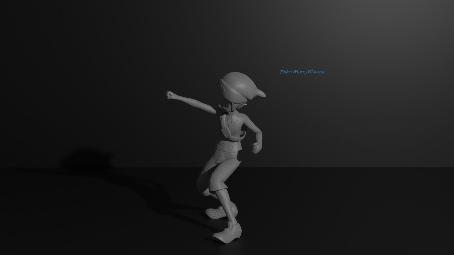 Brendan and Sceptile 3D print model 3D print model_10