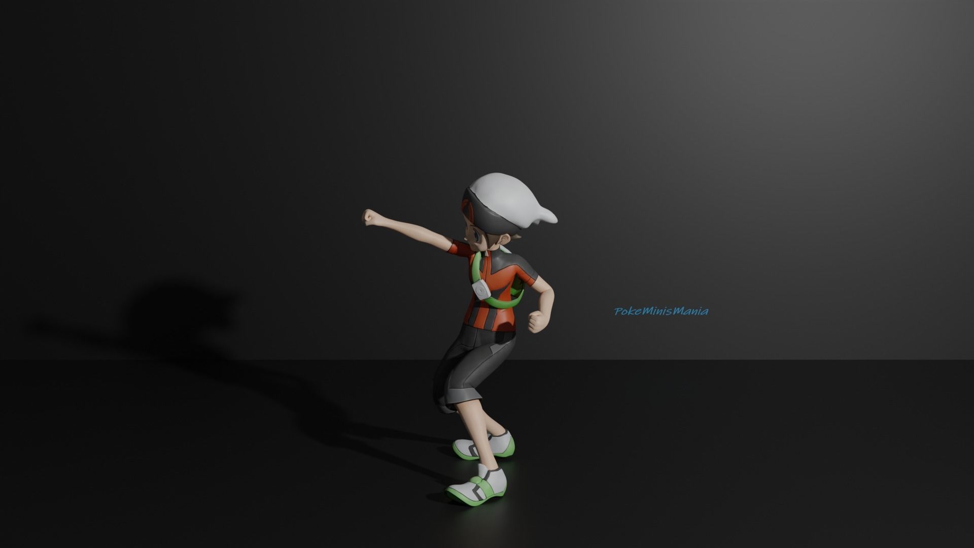 Brendan and Sceptile 3D print model 3D print model_2