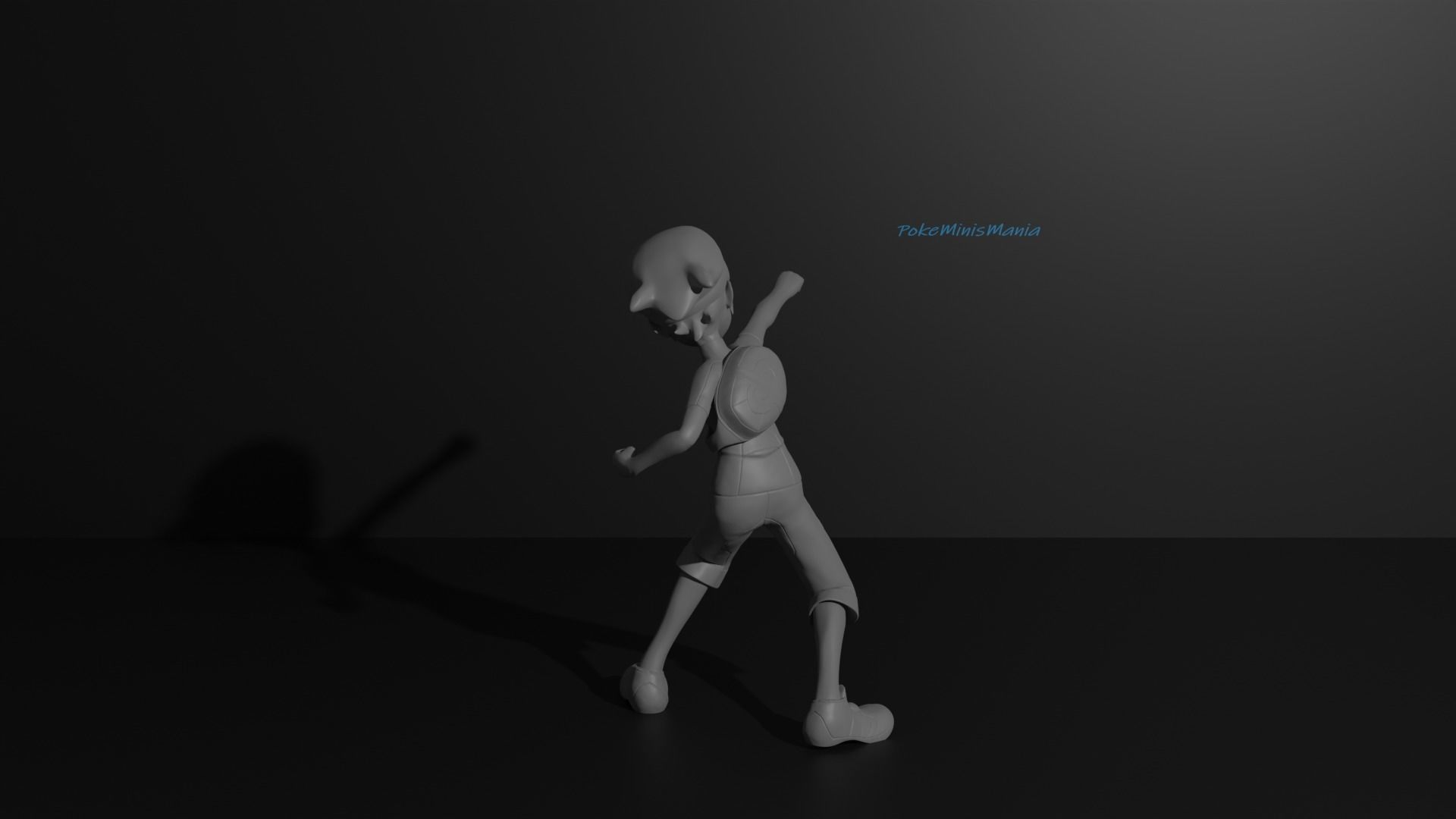 Brendan and Sceptile 3D print model 3D print model_12