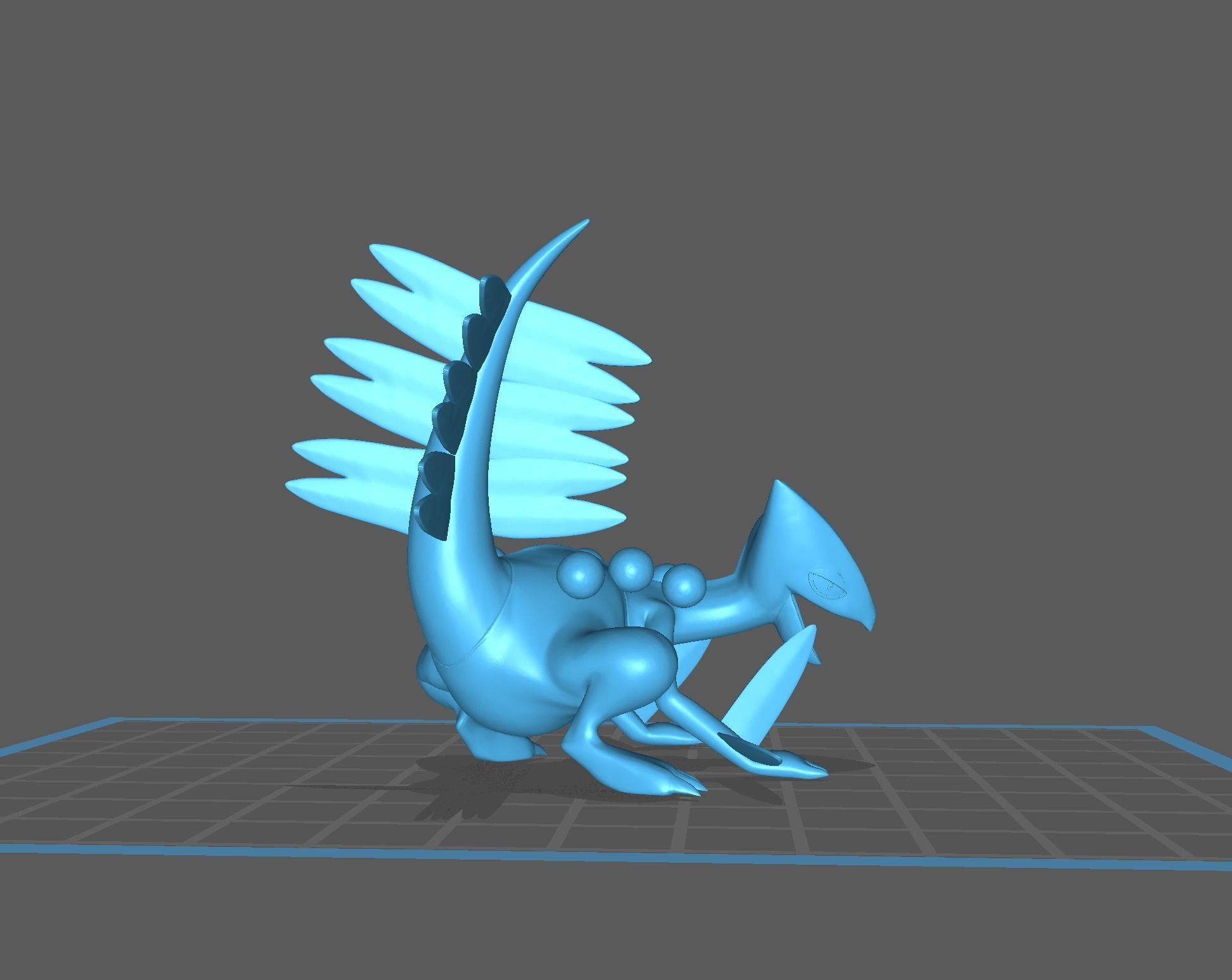 Brendan and Sceptile 3D print model 3D print model_23