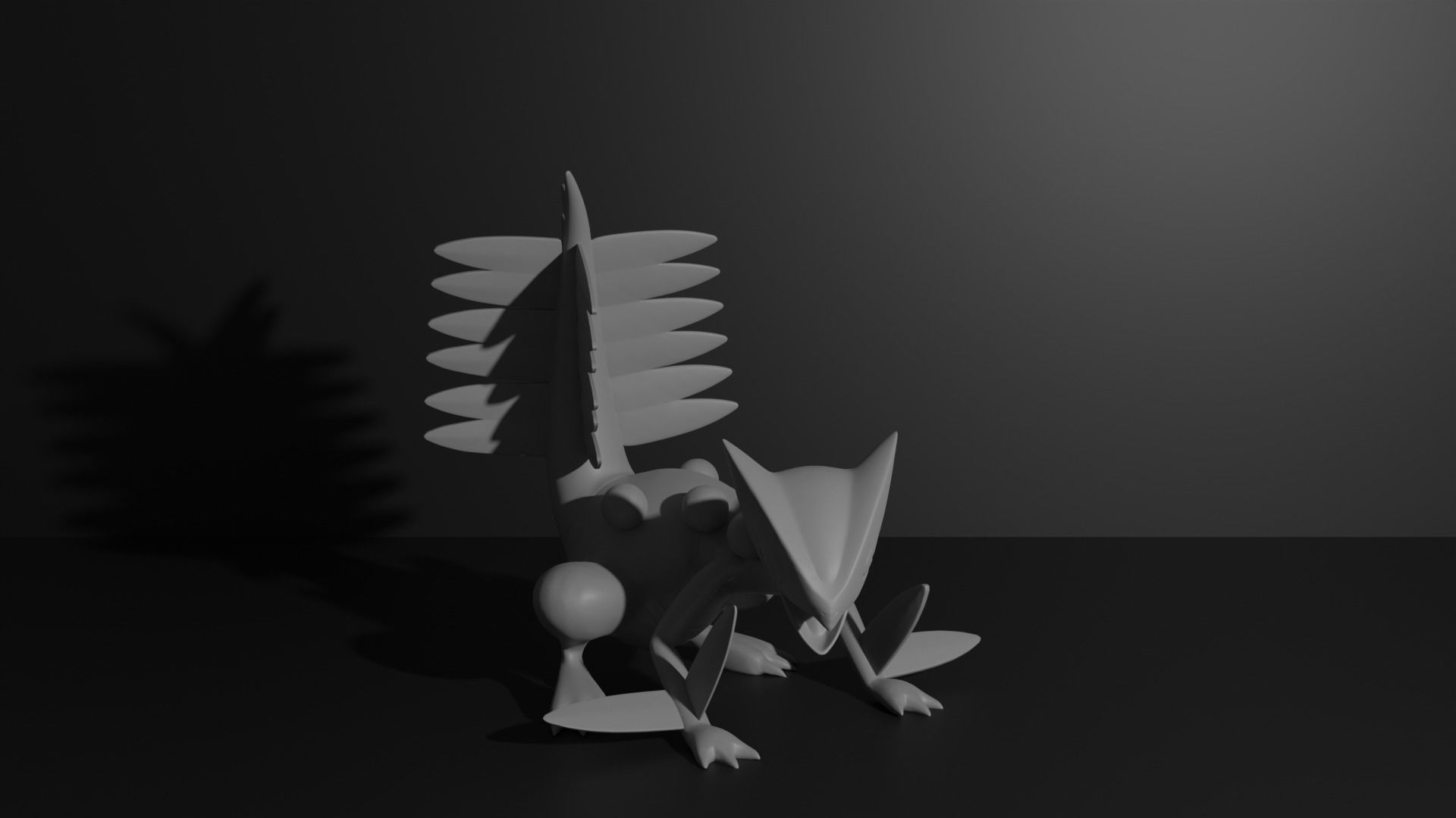 Brendan and Sceptile 3D print model 3D print model_13