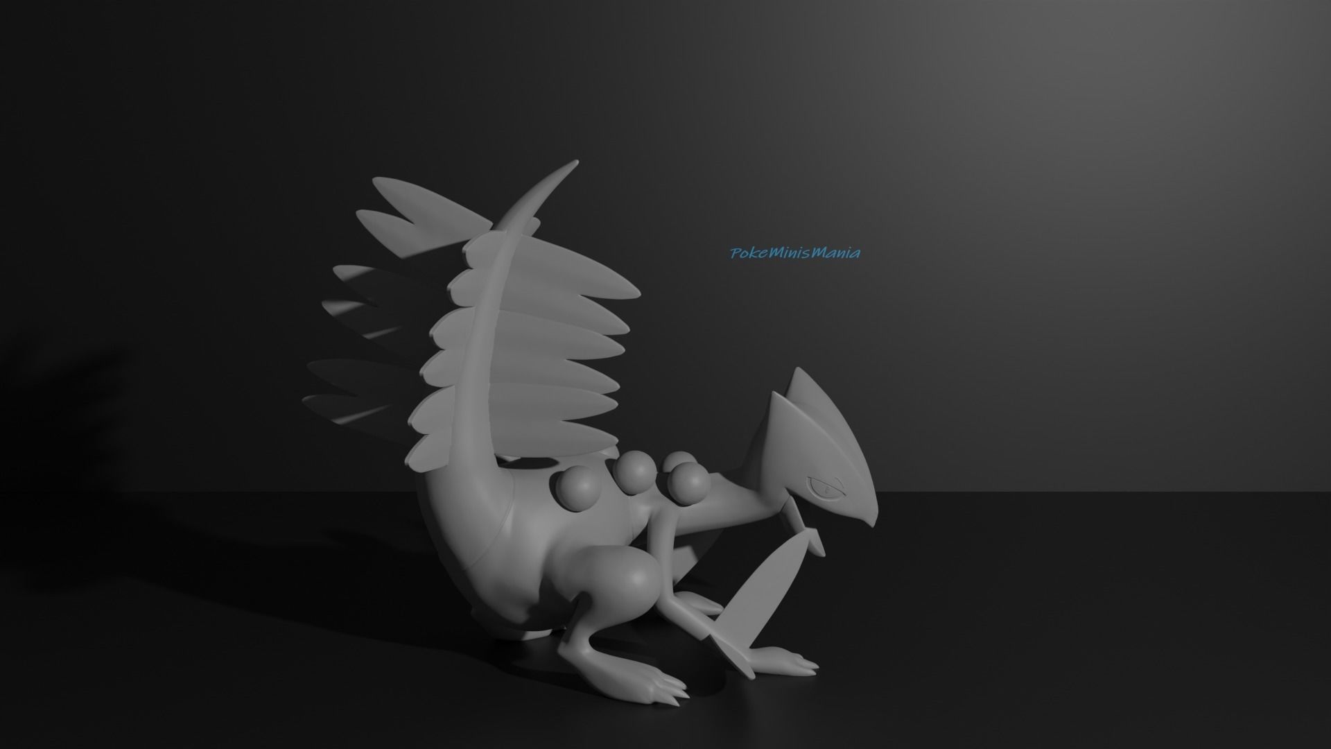 Brendan and Sceptile 3D print model 3D print model_15