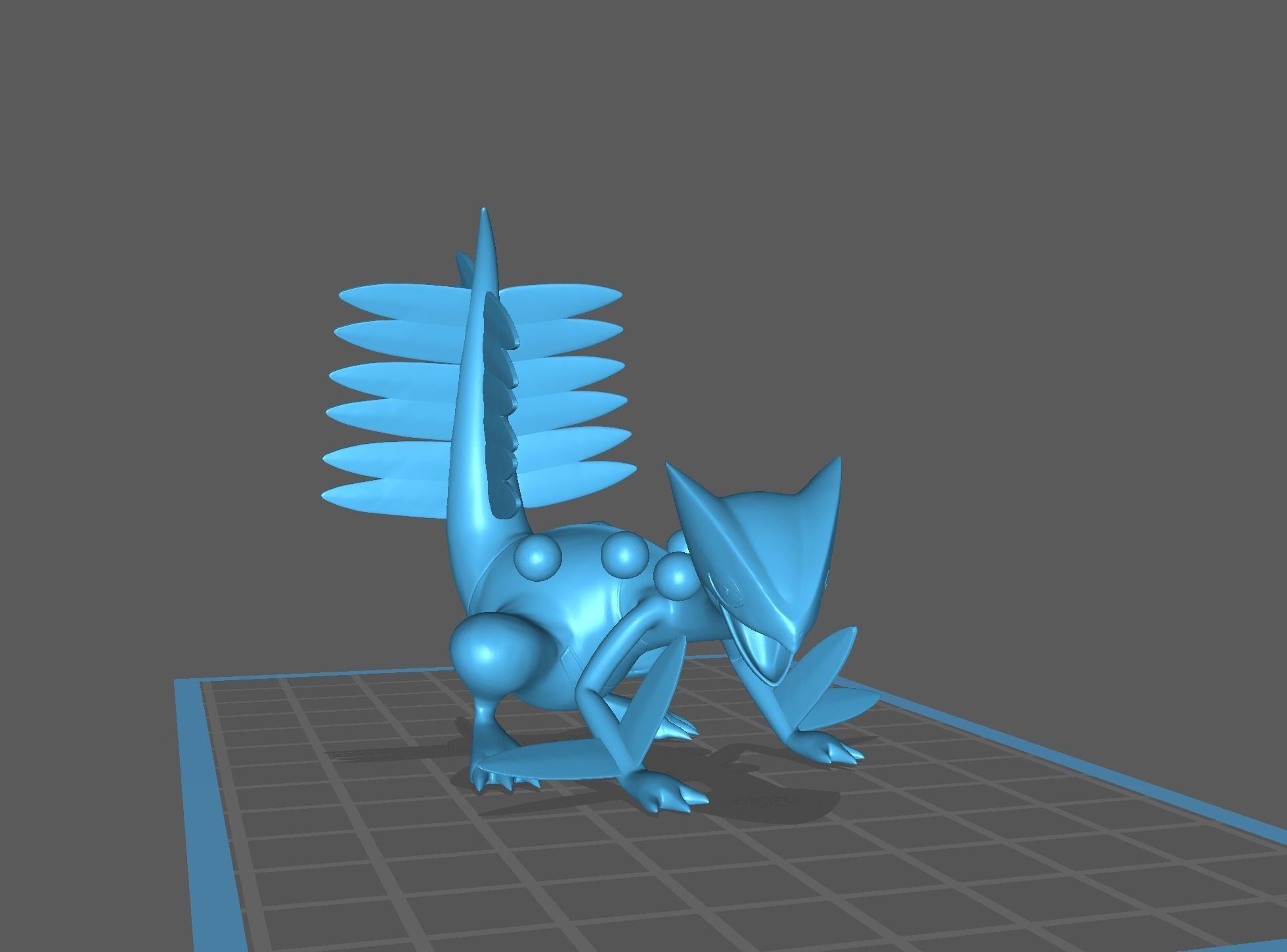 Brendan and Sceptile 3D print model 3D print model_22