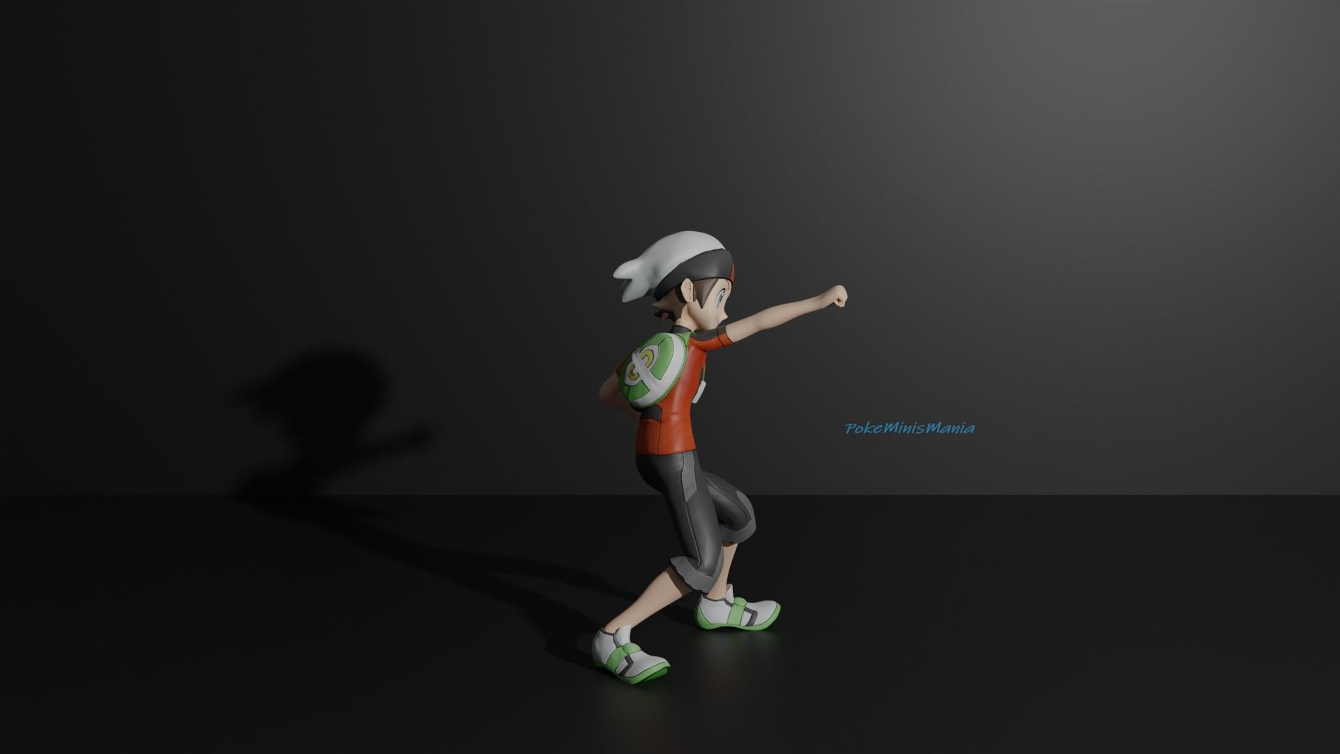 Brendan and Sceptile 3D print model 3D print model_3