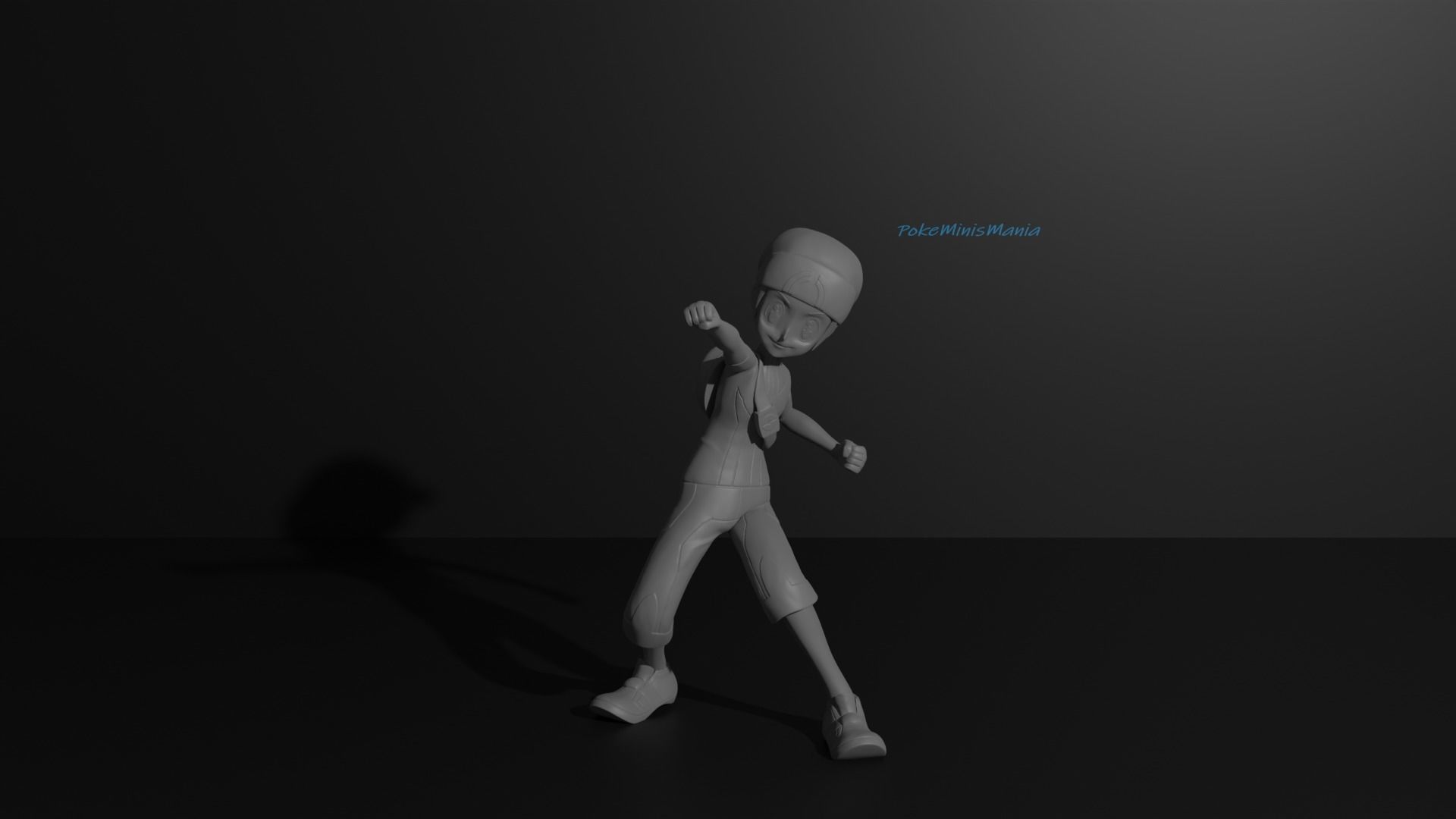Brendan and Sceptile 3D print model 3D print model_9