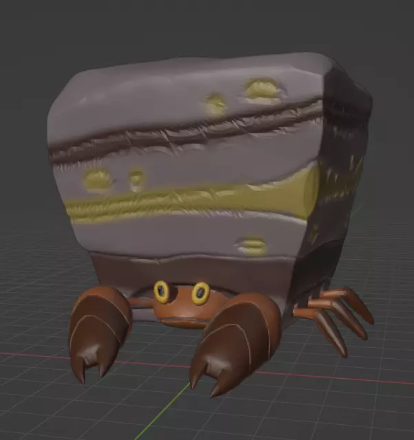 Crustle 3D print model