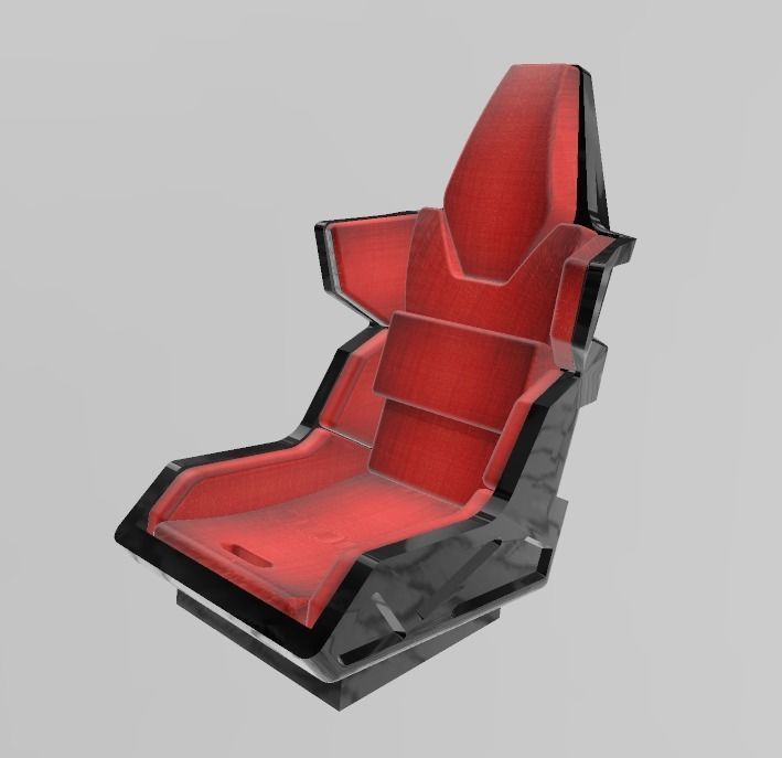 TOMs GUNDAM STYLE RACING SEAT FOR 1 24 SCALE AUTOS AND DIORAMAS 3D print model_10