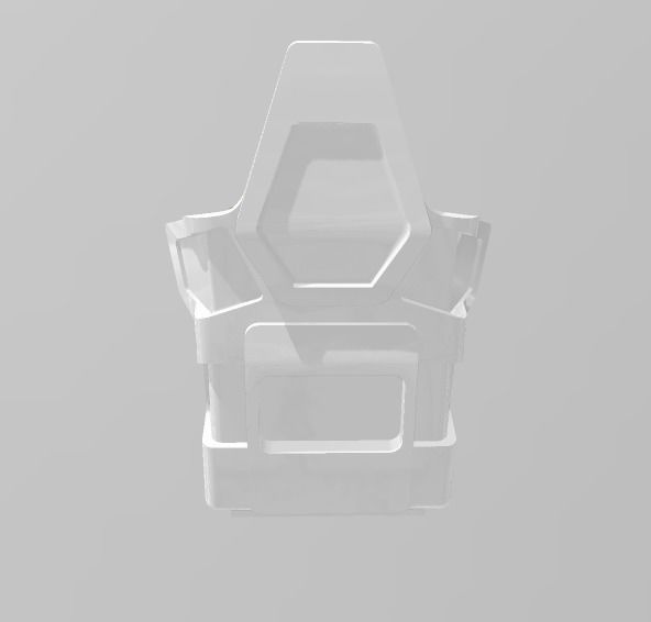 TOMs GUNDAM STYLE RACING SEAT FOR 1 24 SCALE AUTOS AND DIORAMAS 3D print model_4