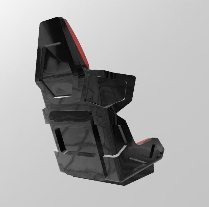 TOMs GUNDAM STYLE RACING SEAT FOR 1 24 SCALE AUTOS AND DIORAMAS 3D print model_7