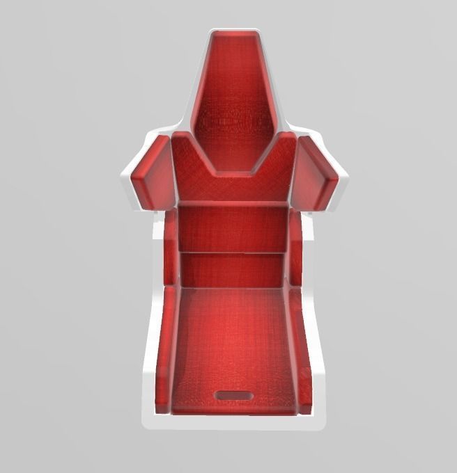 TOMs GUNDAM STYLE RACING SEAT FOR 1 24 SCALE AUTOS AND DIORAMAS 3D print model_12