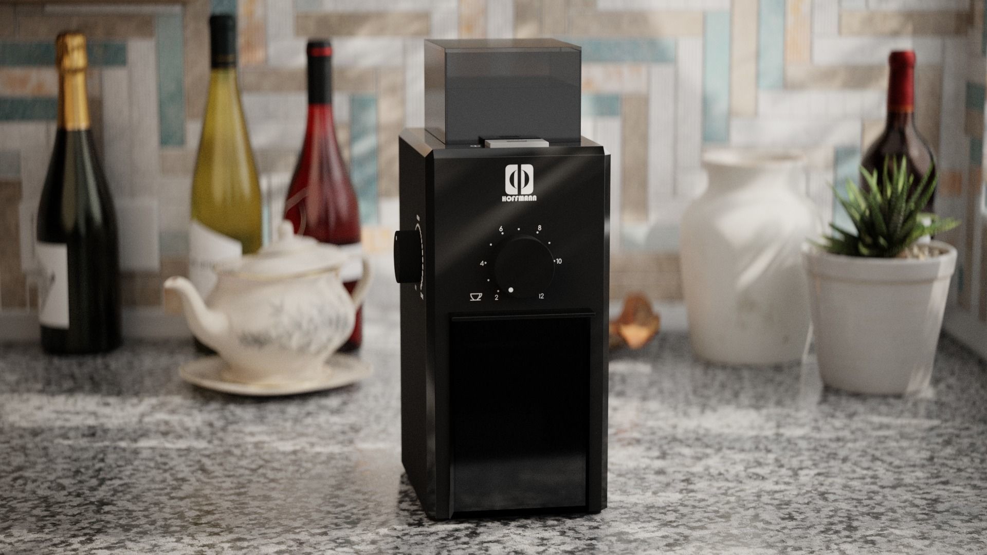 CoffeeMaker Hoffmann CM80 3D model_1