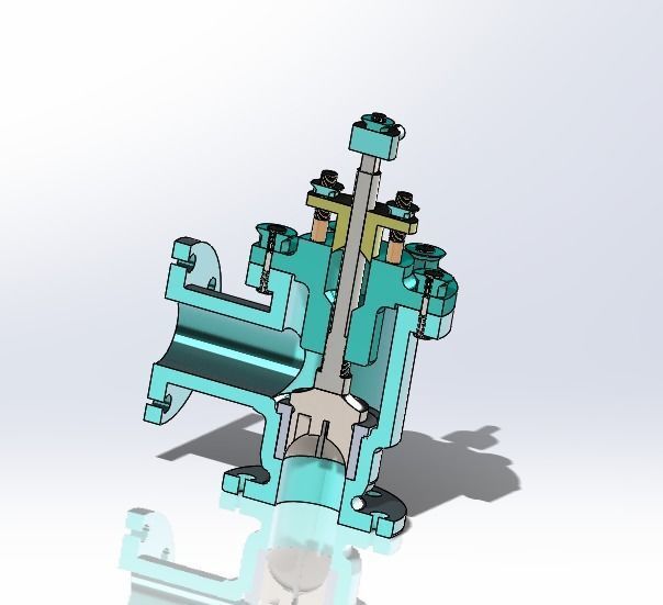 Check valve 3D model 3D printable | CGTrader