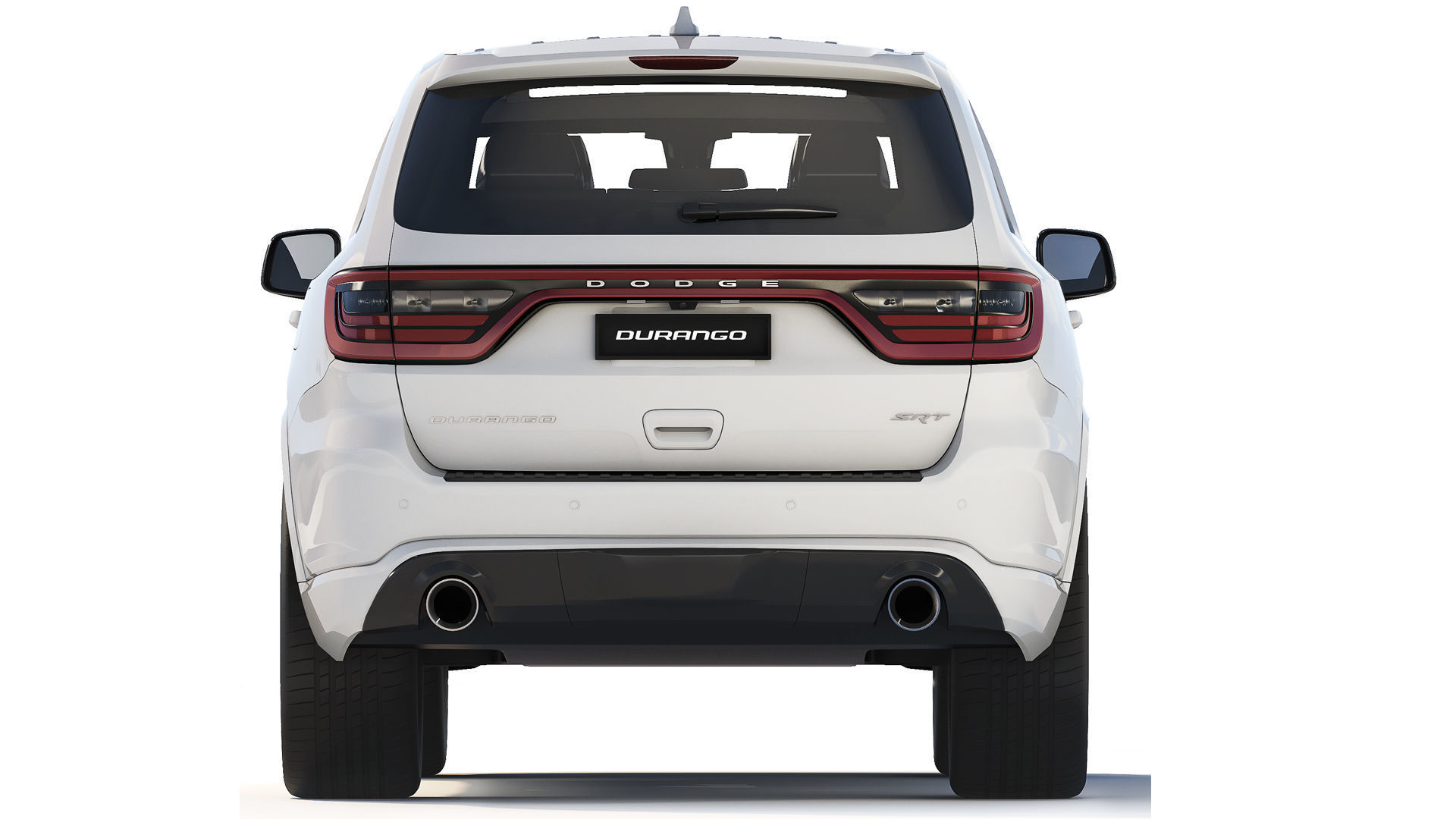 Dodge Durango SRT 2018 3D model_4