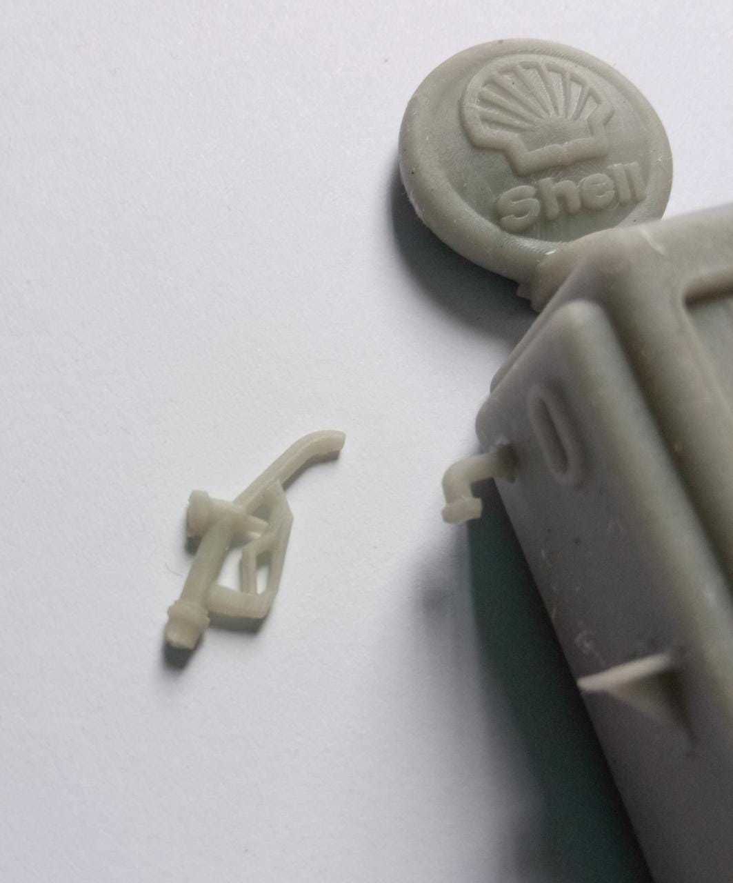 PACK OF 03 VINTAGE PETROL GAS FUEL PUMPS FOR DIORAMAS 3D print model_3