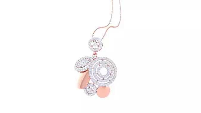 Women Pendant Earrings set 3dm stl obj gltf glb 3mf renders