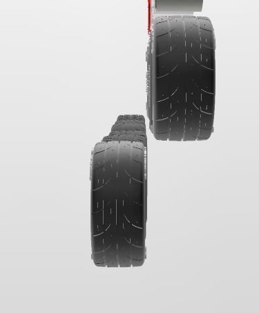 PACK OF 05 20in WHEELS AND 6 TIRES FOR SCALE AUTOS AND DIORAMAS 3D print model_10