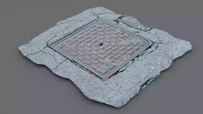 Cover manhole 08 raw scan