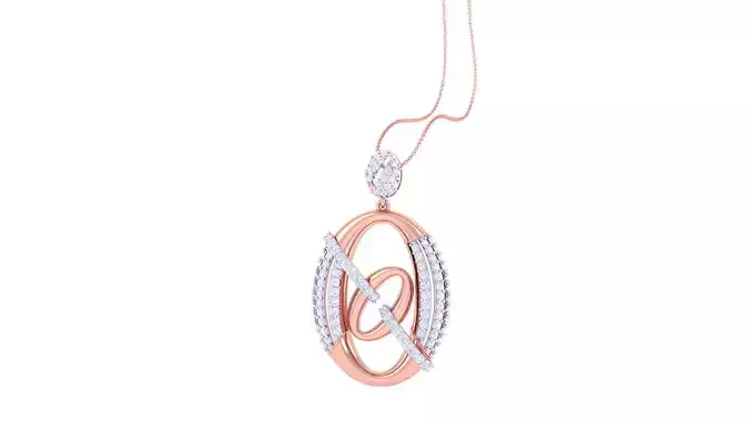 Women Pendant Earrings set 3dm stl obj gltf glb 3mf renders