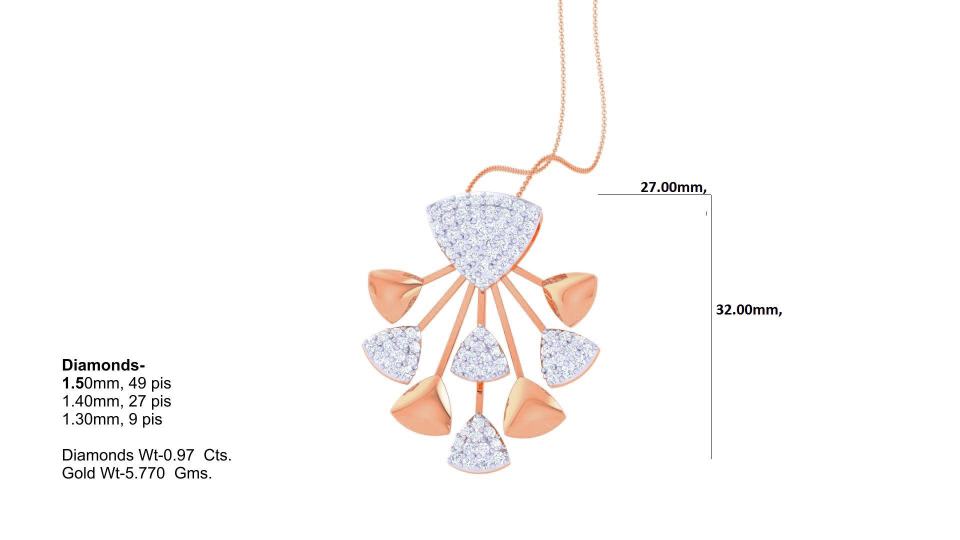 Women Pendant Earrings set 3dm stl obj gltf glb 3mf renders 3D print model_17