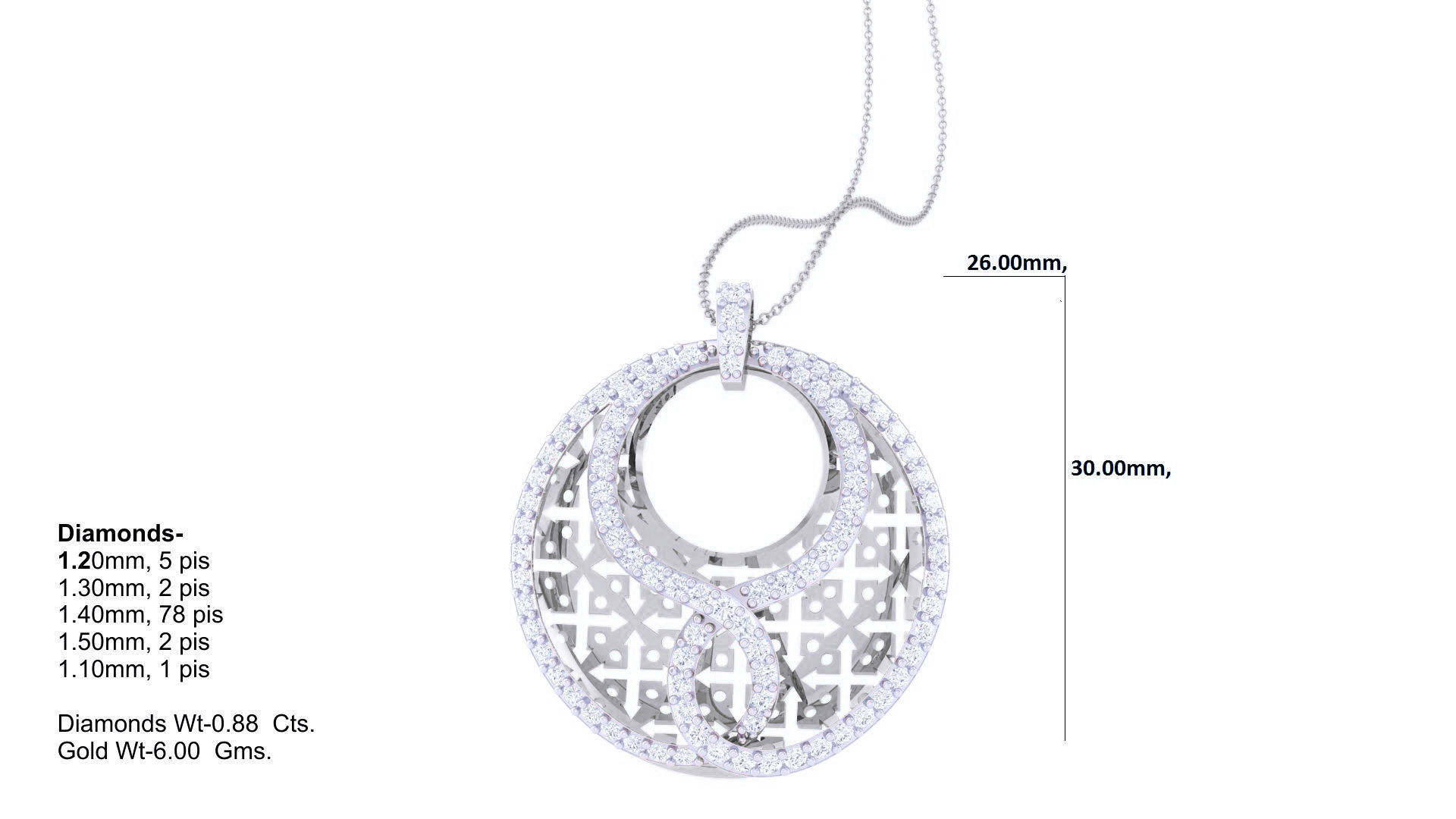 Mesh Women Pendant Earrings set 3dm stl obj gltf glb 3mf renders 3D print model_17