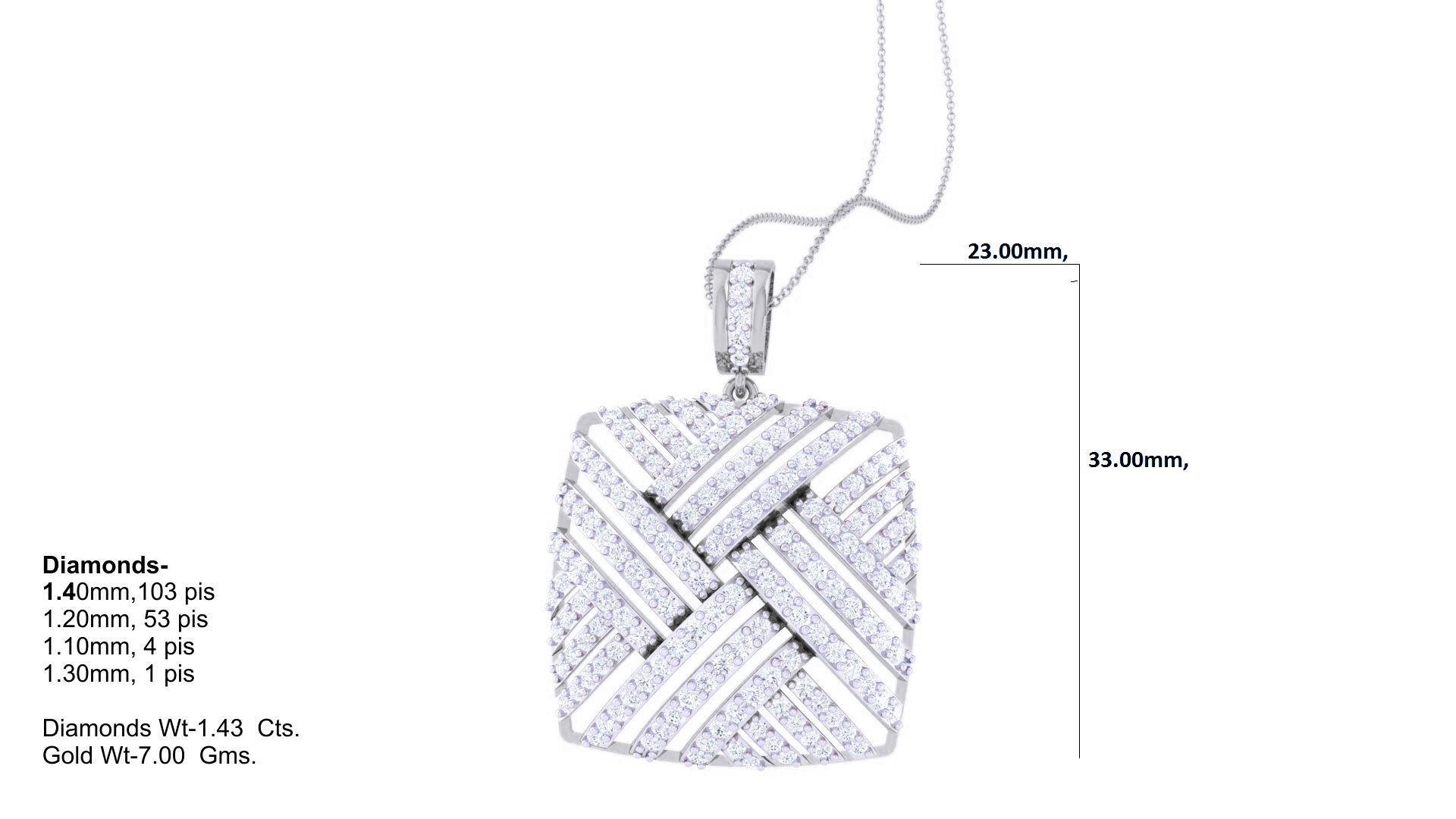 Women Pendant Earrings set 3dm stl obj gltf glb 3mf renders 3D print model_17