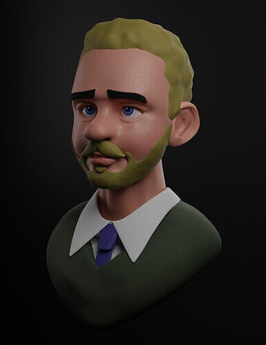 Donald Glass 3D model
