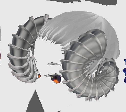 12 Ram horns 3D model_6