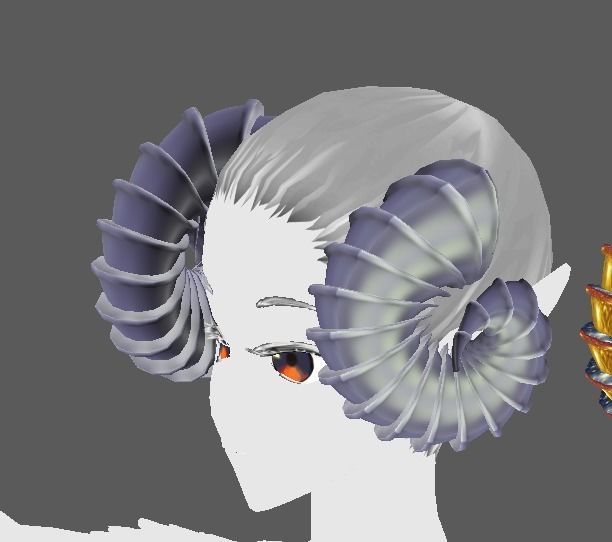 12 Ram horns 3D model_9