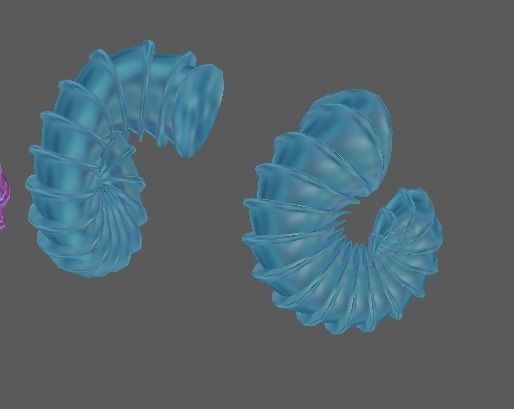 12 Ram horns 3D model_22