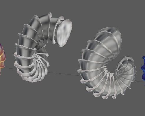 12 Ram horns 3D model_17