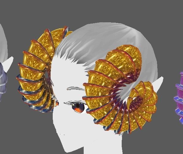 12 Ram horns 3D model_7