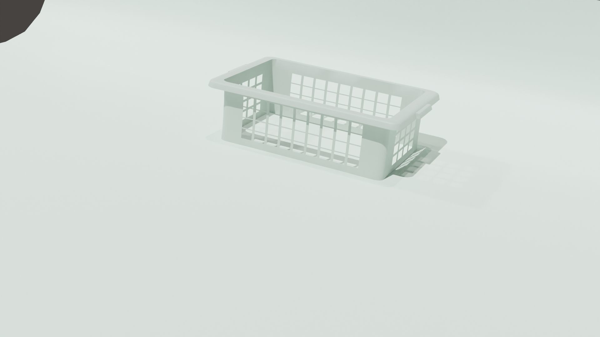 Laundry Basket Free low-poly 3D model_2