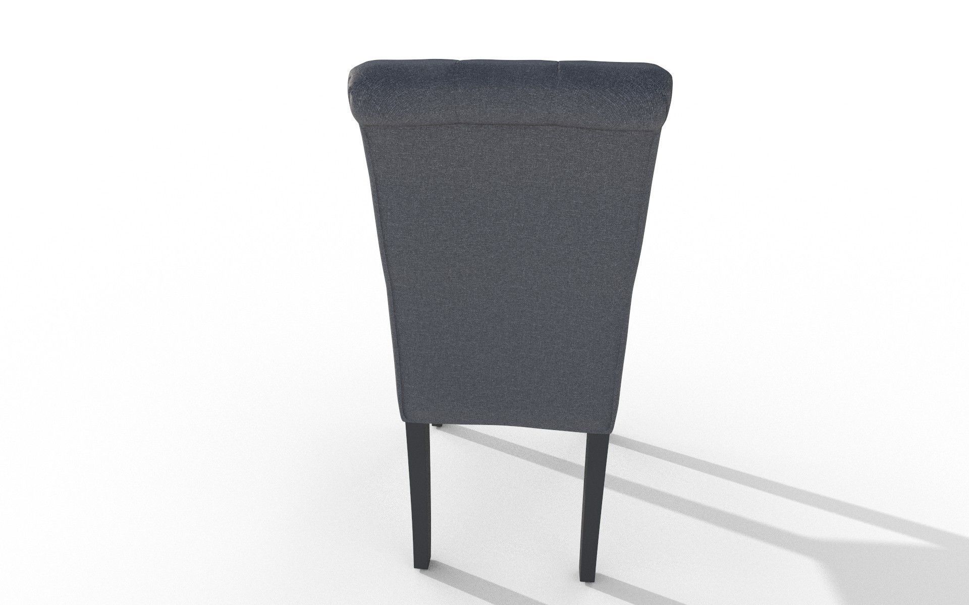 Modern Chair Low-poly 3D model_3