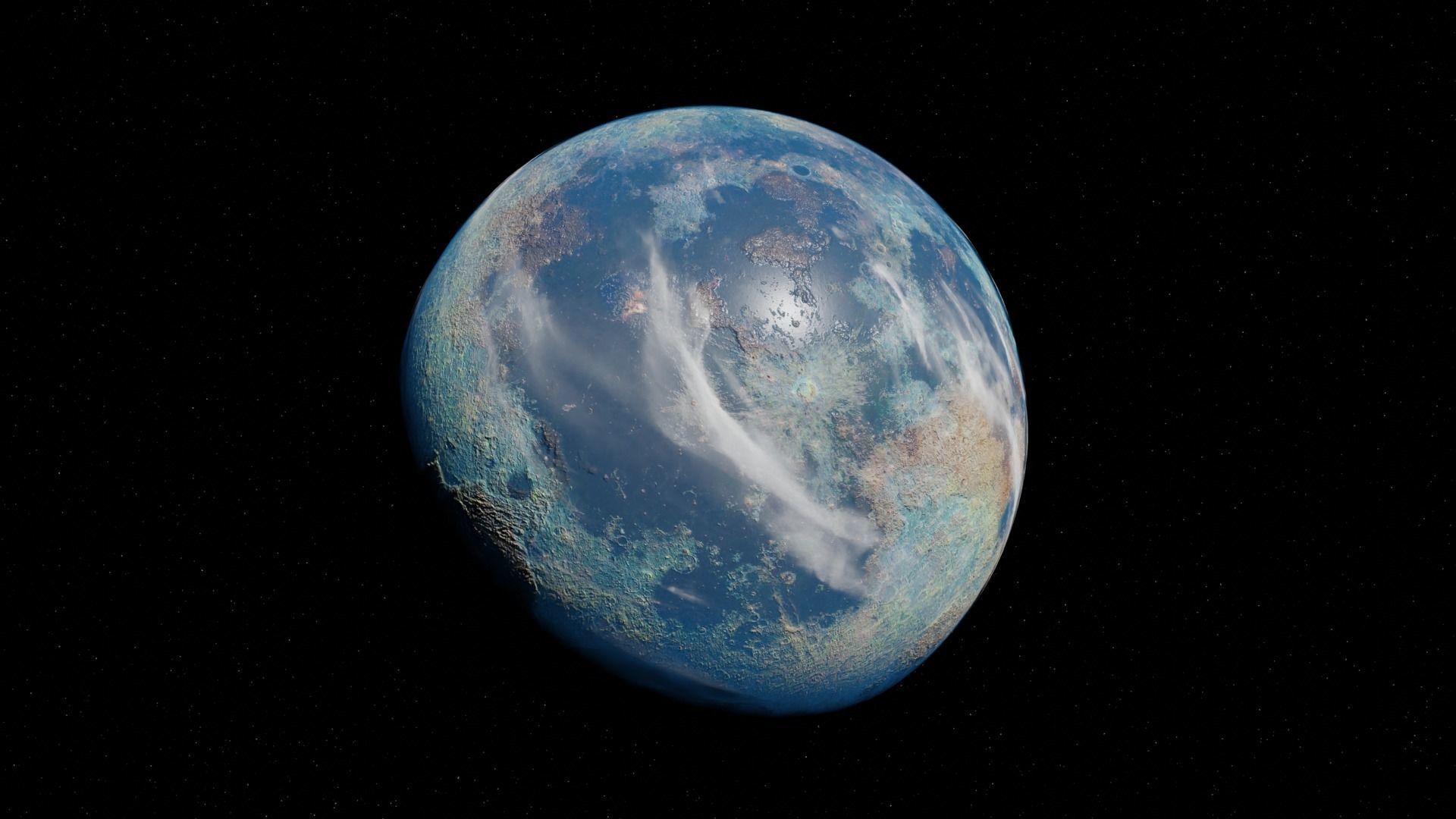 Planets 4K 3D model_8