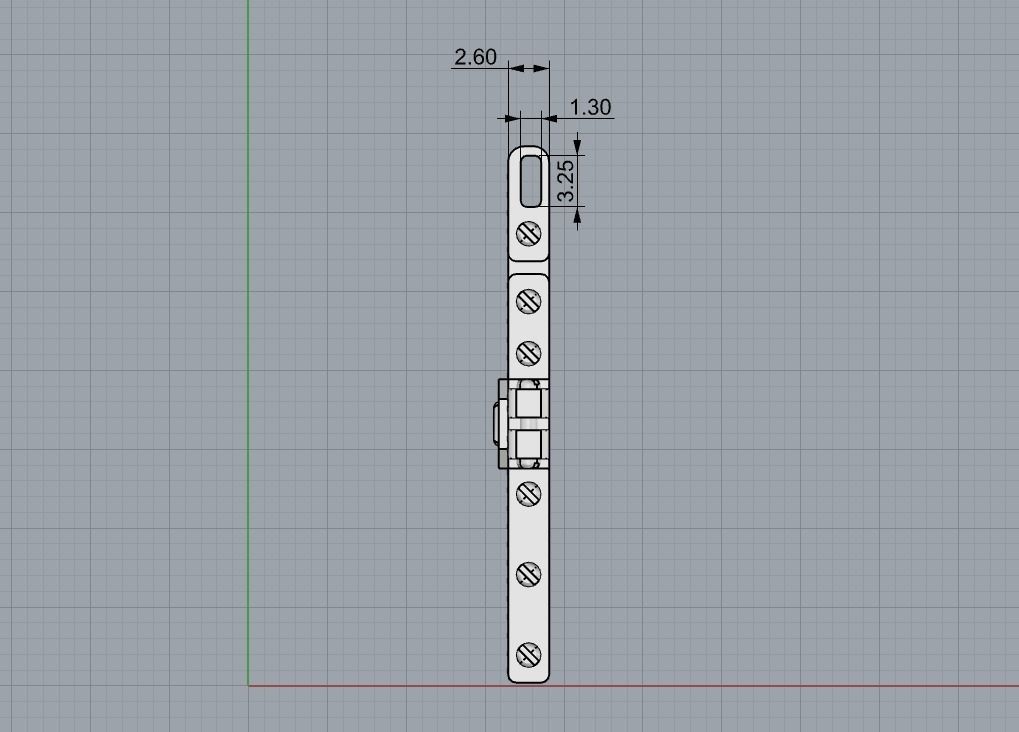Pendant Cross with Diamonds N123 3D print model_6