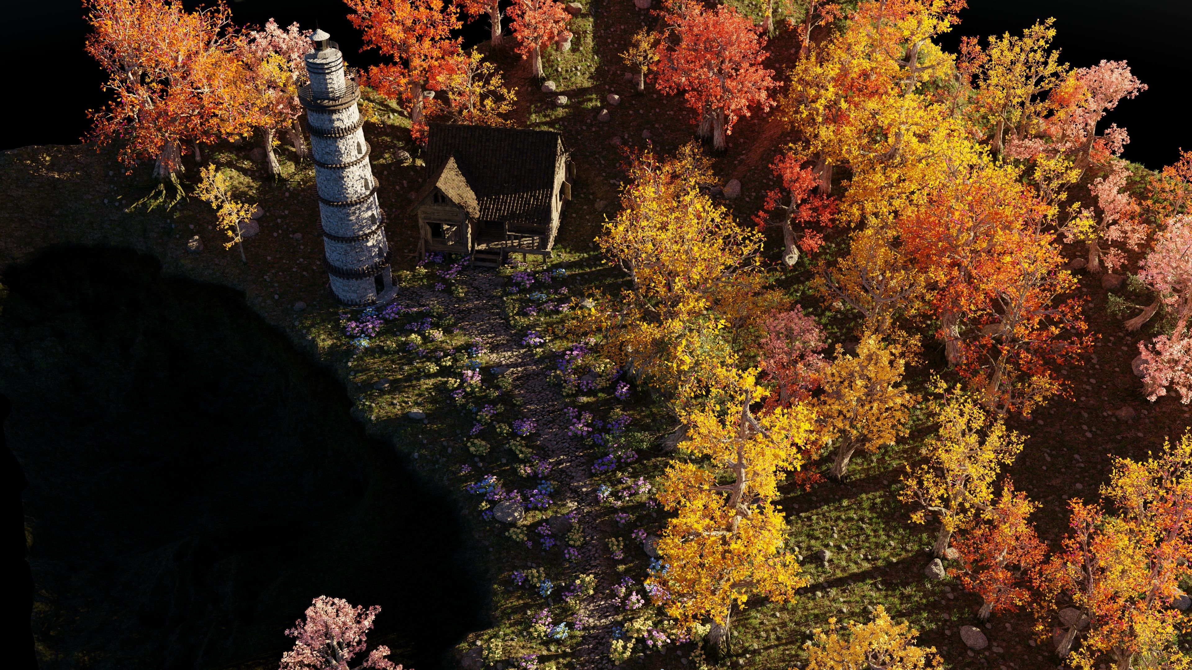 Tower Scene 3D model_14