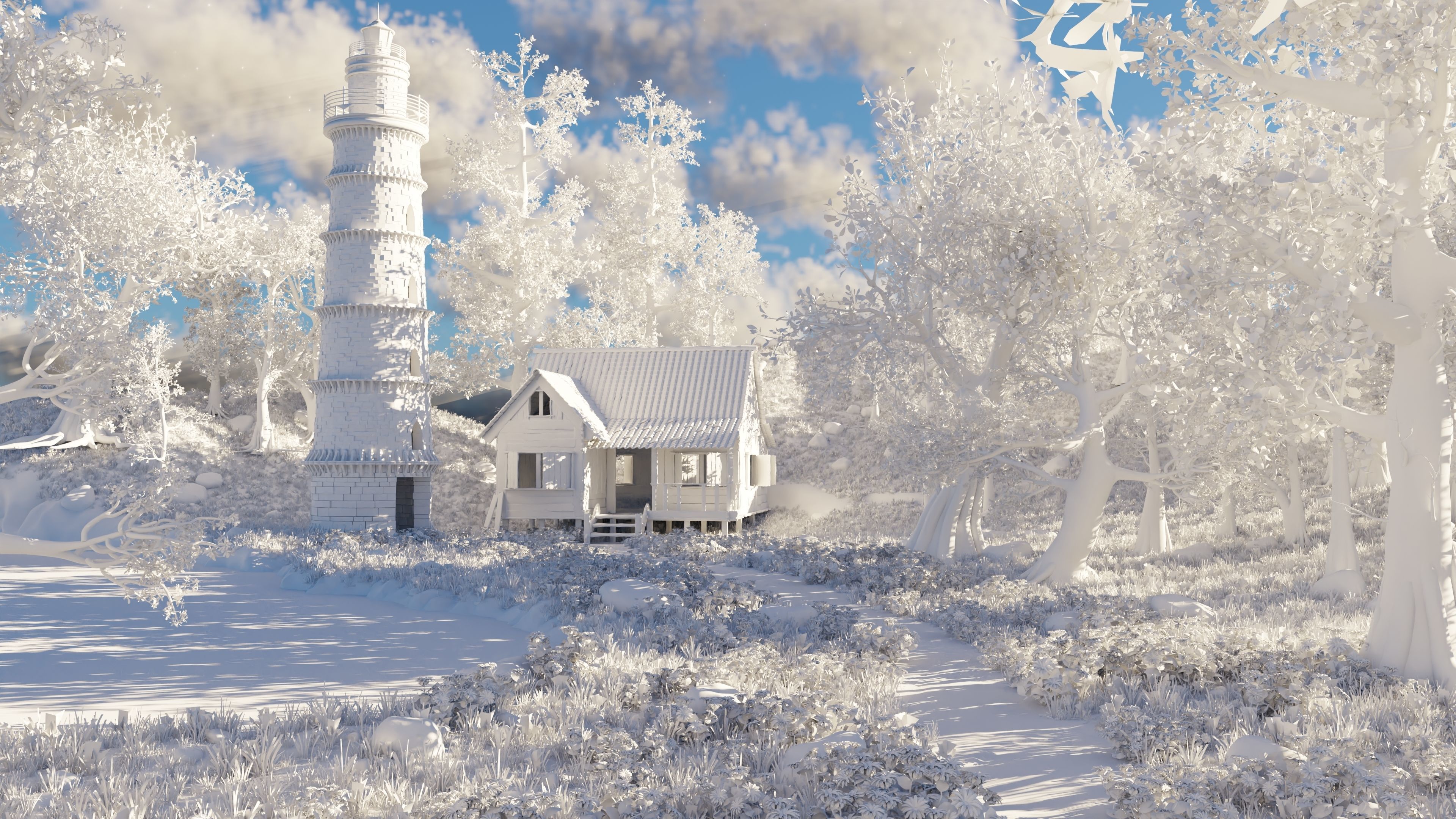 Tower Scene 3D model_20