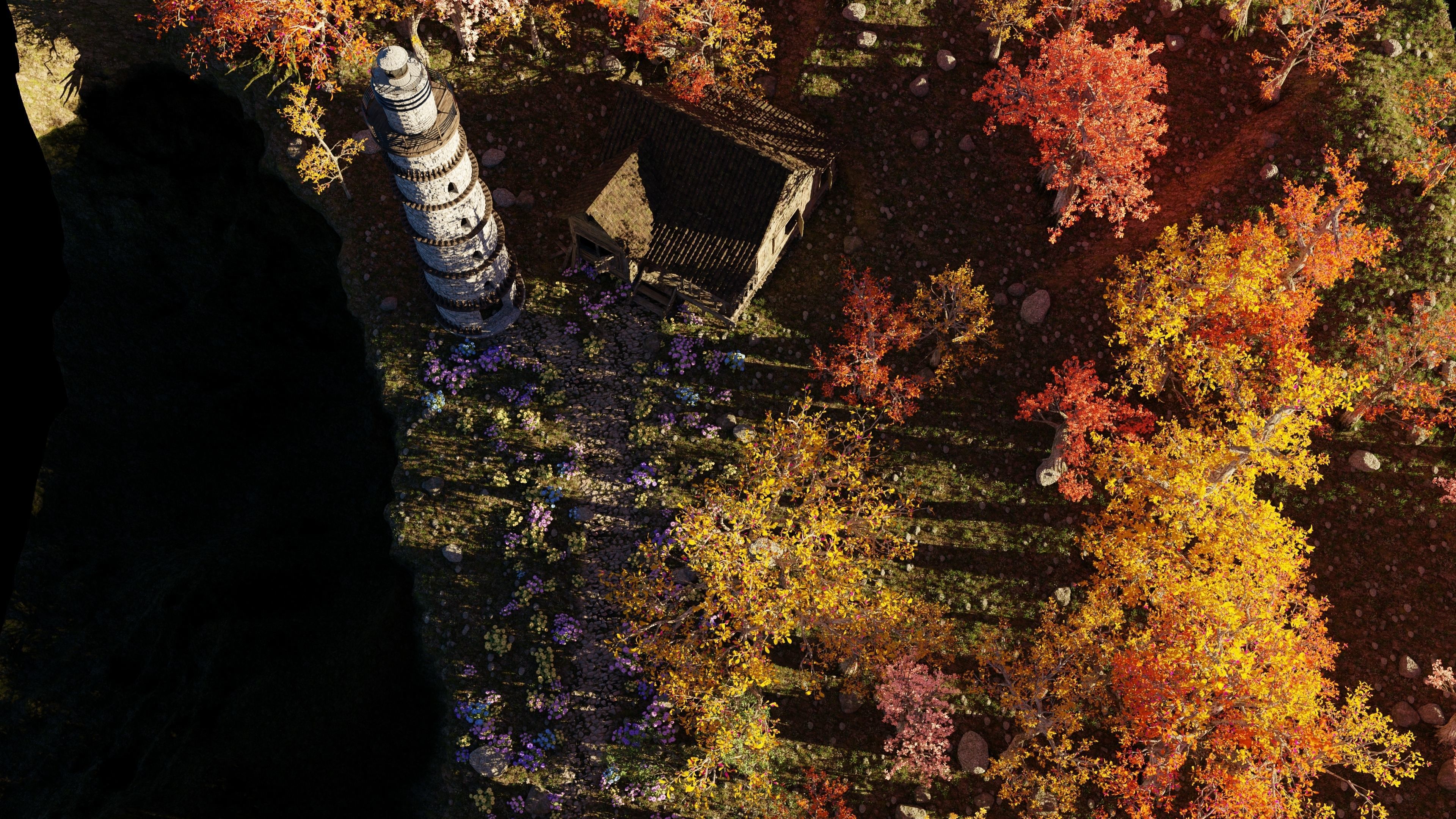 Tower Scene 3D model_16