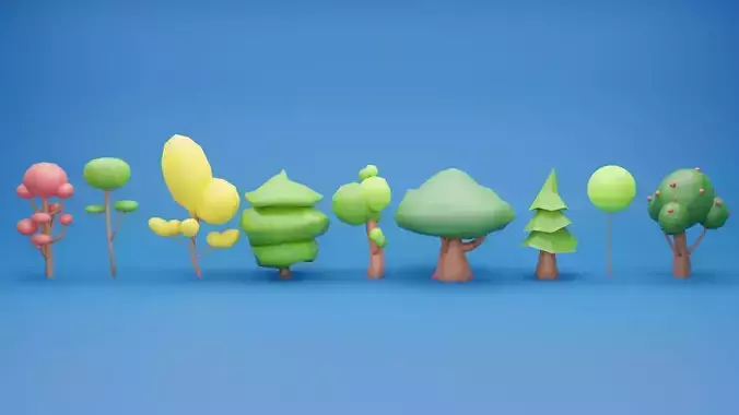 Low Poly Tree Pack