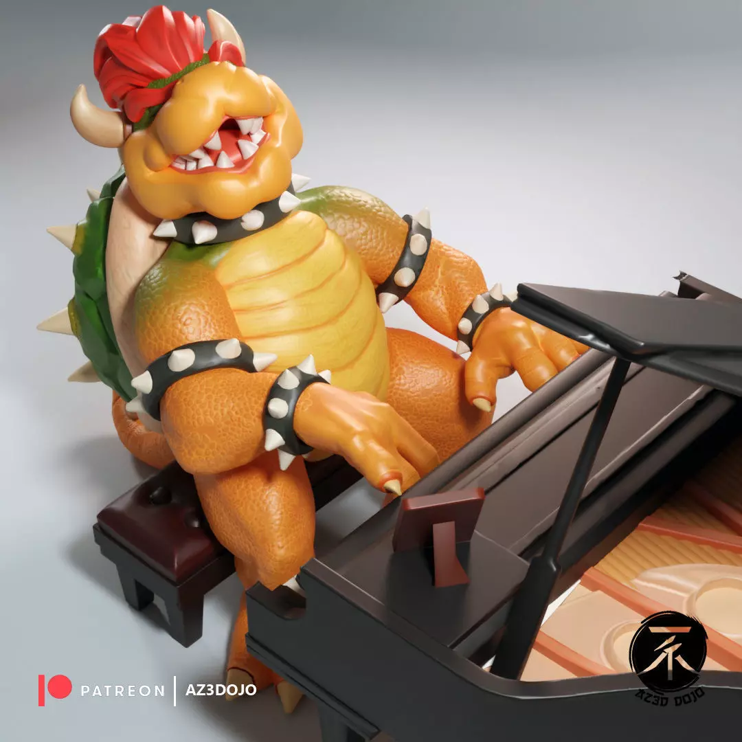 BOWSER - THE SUPER MARIO BROS MOVIE 3D print model_0
