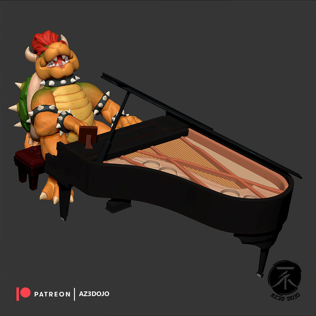 BOWSER - THE SUPER MARIO BROS MOVIE 3D print model_6